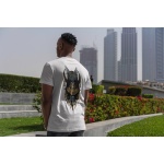 Mısır Kedi Tanrıça Sırt Baskılı Desenli %100 Pamuk Erkek T-Shirt