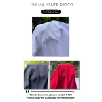 Beyaz Oversize Dj Kedi Baskılı %100 Pamuklu T-Shirt - Görsel 2
