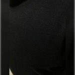 Basic Siyah Oversize Erkek T-Shirt - Görsel 4