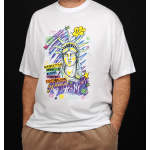 Özgürlük Anıtı %100 Pamuk Kalite Beyaz Erkek T-Shirt