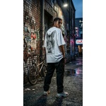 "Fate & Fortune" Serisi: Judgement Unisex Oversize Beyaz T-Shirt - Görsel 6