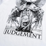 "Fate & Fortune" Serisi: Judgement Unisex Oversize Beyaz T-Shirt - Görsel 3